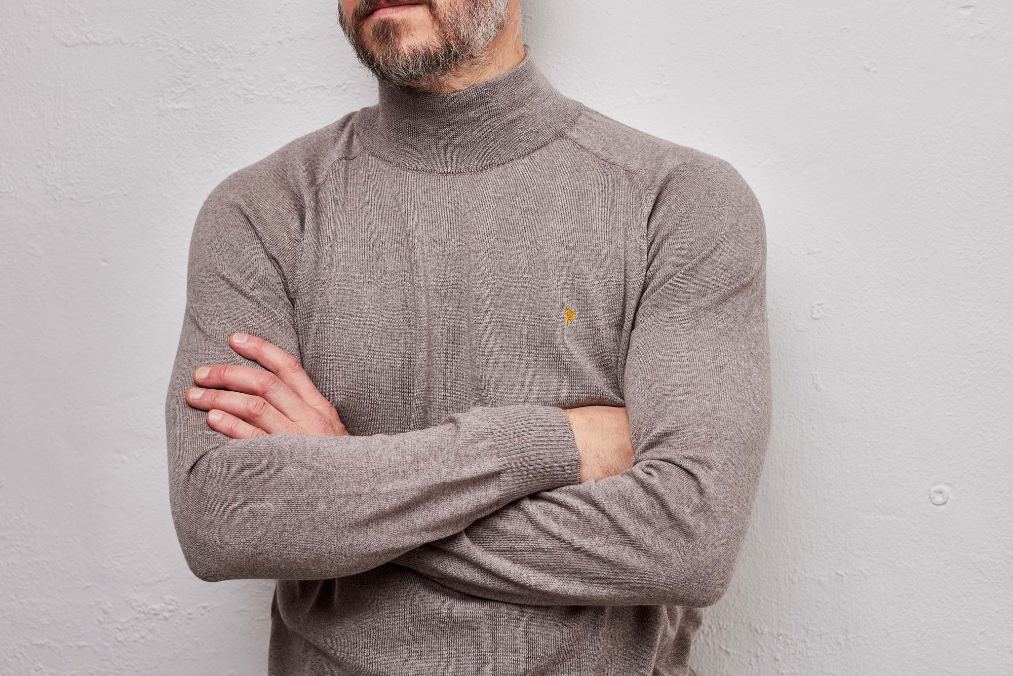 Merino Mock Neck